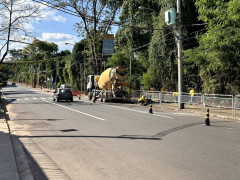 Riverside: construção da ciclovia chega à avenida Juscelino Kubitschek de Oliveira